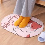 THICK CRYSTAL VELVET ABSORBENT NON-SLIP GROUND/FLOOR MAT (FOOT MAT 003) - Image 6
