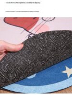 THICK CRYSTAL VELVET ABSORBENT NON-SLIP GROUND/FLOOR MAT (FOOT MAT 003) - Image 4