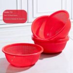 THICKENED TINY HOLE KITCHEN DRAINAGE STORAGE BASKET/SIEVE/COLANDER - Image 2