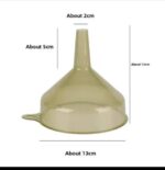 THICKENED PLASTIC TRANSPARENT CONE SHAPED UNIVERSAL FUNNEL - Image 5