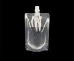 TRANSPARENT SPILL-PROOF LIQUID STORAGE BAG WITH NOZZLE SCREW COVER (JUICE BAG) - Image 9