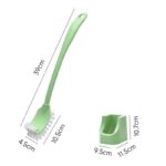DUAL-EDGE CURVED DEEP CLEAN TOILET BRUSH WITH STAND - Image 4