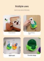 MINI FISH DESIGN MULTIPURPOSE SUCTIONED STORAGE RACK - Image 2