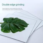 WATERPROOF BATHROOM SELF-ADHESIVE REMOVABLE TILE STICKER / HOME DECOR CUBIC ACRYLIC MIRROR (30CM × 30CM)