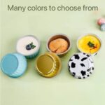 12PCS MULTIFUNCTIONAL ALUMINUM FOIL CUPCAKE / PUDDING CUP + COVER