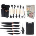19PCS QUALITY SILICONE NON-STICK KITCHEN COOKING SET - Image 2