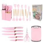 19PCS QUALITY SILICONE NON-STICK KITCHEN COOKING SET - Image 4