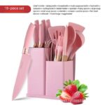 19PCS QUALITY SILICONE NON-STICK KITCHEN COOKING SET - Image 5