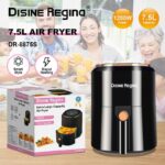 1400W DESNIE REGINA 7.5L SMART TOUCH ELECTRIC AIR FRYER / OVEN