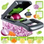 16-IN-1 MULTIFUNCTIONAL VEGGIES CUTTER / SLICER / SHREDDER