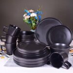 16PCS LUXURY CERAMIC STONEWARE DINNERWARE SET