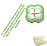 2-IN-1 THICKENED PLASTIC KIDDIES SANDWICH CUTTER / MOULD MAKER