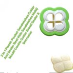 2-IN-1 THICKENED PLASTIC KIDDIES SANDWICH CUTTER / MOULD MAKER