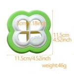 2-IN-1 THICKENED PLASTIC KIDDIES SANDWICH CUTTER / MOULD MAKER - Image 4