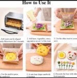 1PC CUTE BEAR KIDDIES SANDWICH CUTTER / MOULD MAKER - Image 4