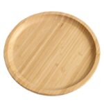 1PC EXQUISITE DESIGN SOLID WOODEN PLATE (001) - Image 2