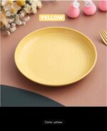 1PC HEALTHY ECO-FRIENDLY THICKENED PLASTIC PLATE - Image 5