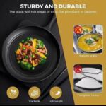 1PC HEALTHY ECO-FRIENDLY THICKENED PLASTIC PLATE - Image 4