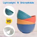 1PC HEALTHY ECO-FRIENDLY THICKENED PLASTIC ‘TOP SPIRAL’ SERVING SOUP BOWL (02) - Image 2