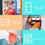 1PC HEALTHY ECO-FRIENDLY THICKENED PLASTIC ‘TOP SPIRAL’ SERVING SOUP BOWL (02) - Image 5