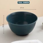 1PC HEALTHY ECO-FRIENDLY THICKENED PLASTIC ‘FULL SPIRAL’ SERVING SOUP BOWL (03) - Image 6
