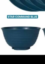 1PC HEALTHY ECO-FRIENDLY THICKENED PLASTIC ‘FULL SPIRAL’ SERVING SOUP BOWL (03) - Image 9