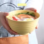 1PC HEALTHY ECO-FRIENDLY THICKENED PLASTIC ‘FULL SPIRAL’ SERVING SOUP BOWL (03) - Image 4
