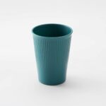 1PC HEALTHY ECO-FRIENDLY WHEAT STRAW STRIPED THICKENED PLASTIC CUP - DRINKWARE 015 - Image 4
