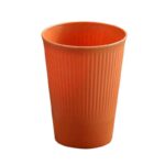 1PC HEALTHY ECO-FRIENDLY WHEAT STRAW STRIPED THICKENED PLASTIC CUP - DRINKWARE 015 - Image 7