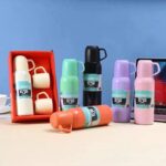 HIGH QUALITY 3-IN-1 COLD / HOT VACUUM FLASK SET