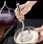 1PC STAINLESS STEEL MANUAL YAM / POTATO MASHER - Image 2