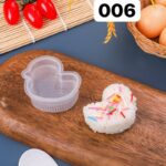1PC TRANSPARENT NON-STICK FOOD MOULD MAKER - Image 8