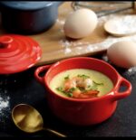 200ML CERAMIC GLAZED DOUBLE-EAR MULTIPURPOSE BOWL WITH LID - Image 3