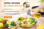 200ML KITCHEN OIL SPRAY BOTTLE / OIL DISPENSER