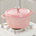 MODERN CERAMIC ENAMEL INSULATED DUAL-HANDLE RUSTPROOF NONSTICK COOKWARE / POT - Image 11