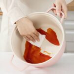 MODERN CERAMIC ENAMEL INSULATED DUAL-HANDLE RUSTPROOF NONSTICK COOKWARE / POT - Image 9