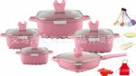 25PCS DISNIE REGINA GRANITE COATING COOKWARE / POT SET + FREE COOKING TOOLS - Image 5