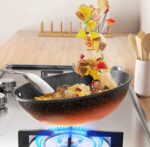 28CM EXCLUSIVE CERAMIC TITANIUM NON-STICK WOK / FRY PAN - Image 2