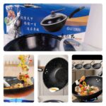 28CM EXCLUSIVE CERAMIC TITANIUM NON-STICK WOK / FRY PAN