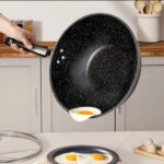 28CM EXCLUSIVE CERAMIC TITANIUM NON-STICK WOK / FRY PAN - Image 3