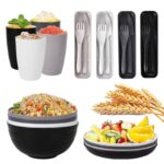 28PCS HEALTHY ECO-FRIENDLY THICKENED PLASTIC DINNERWARE / SERVING SET - Image 2