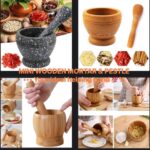 2PCS/SET MULTIPURPOSE MORTAR & PESTLE AS KITCHEN/BEAUTY TOOL