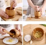 2PCS/SET MULTIPURPOSE MORTAR & PESTLE AS KITCHEN/BEAUTY TOOL - Image 3