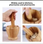 2PCS/SET MULTIPURPOSE MORTAR & PESTLE AS KITCHEN/BEAUTY TOOL - Image 4