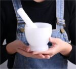 2PCS/SET MULTIPURPOSE MORTAR & PESTLE AS KITCHEN/BEAUTY TOOL - Image 6