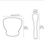 2PCS/SET MULTIPURPOSE MORTAR & PESTLE AS KITCHEN/BEAUTY TOOL - Image 7