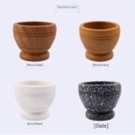 2PCS/SET MULTIPURPOSE MORTAR & PESTLE AS KITCHEN/BEAUTY TOOL - Image 8