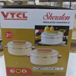 2PCS/SET VTCL HIGH QUALITY INSULATED CASSEROLE/SERVING DISH