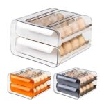 32 GRIDS TRANSPARENT EGG RACK/ORGANIZER - Image 2