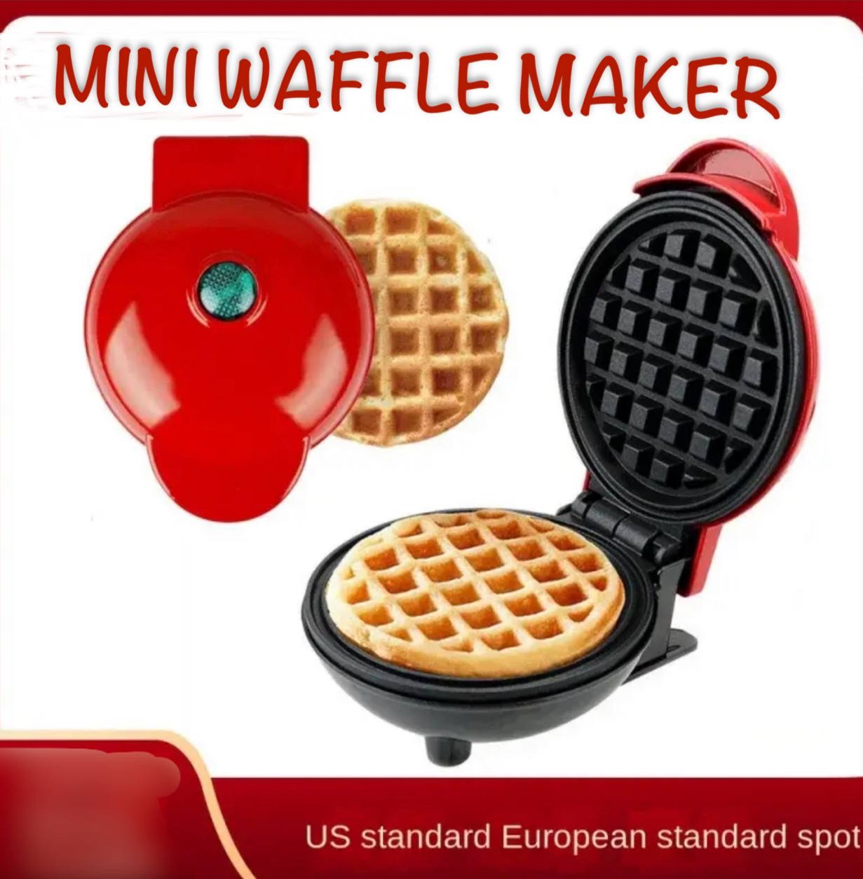 img_3786-2 MINI ELECTRIC WAFFLE MAKER - Image 1